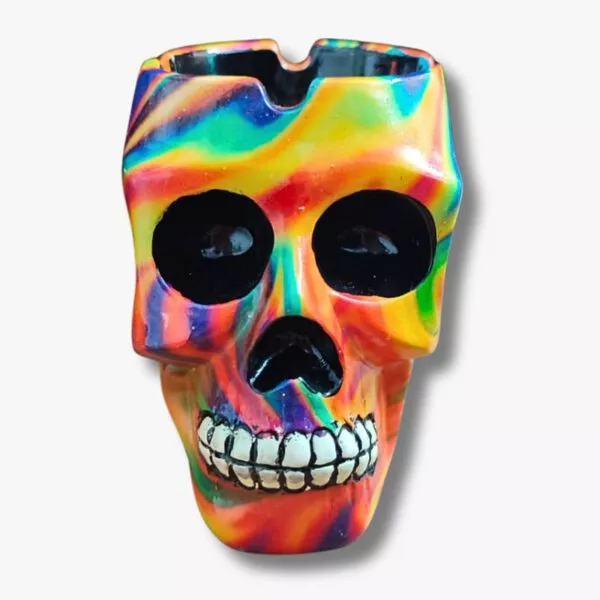 ⁦מאפרה גולגולת פולירזין - דגם Skull⁩ – תמונה ⁦2⁩