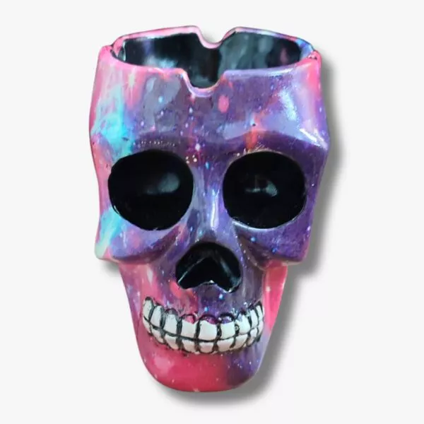 ⁦מאפרה גולגולת פולירזין - דגם Skull⁩ – תמונה ⁦3⁩