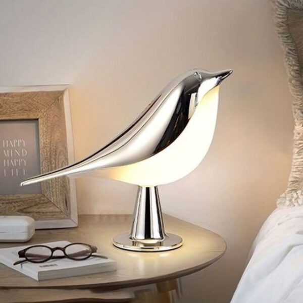 ⁦מנורת שולחן אלוחטית - דגם Bird⁩ – תמונה ⁦5⁩